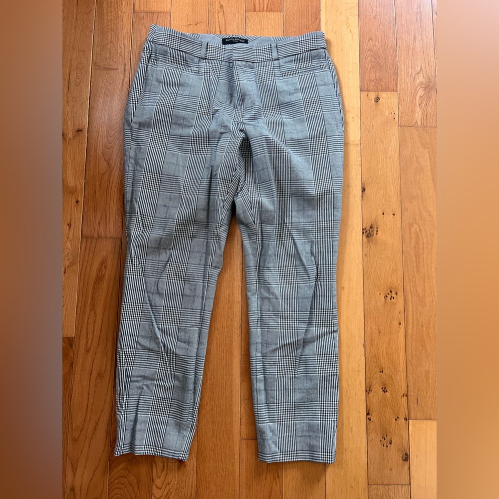 Banana Republic houndstooth Sloan slacks s8